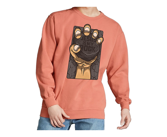 Jesus is My Rock Crewneck
